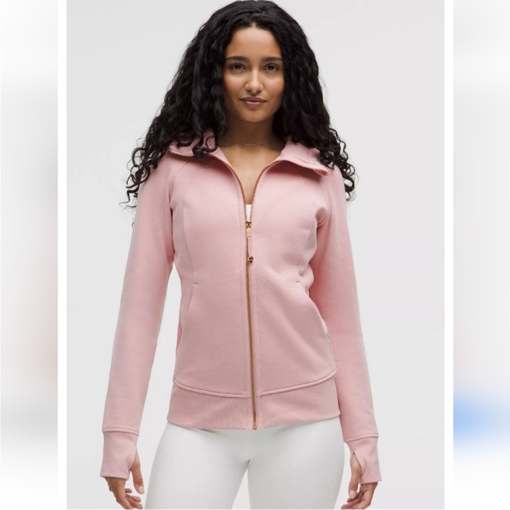 Lululemon Athletica Light Pink Zip-Up Hoodie